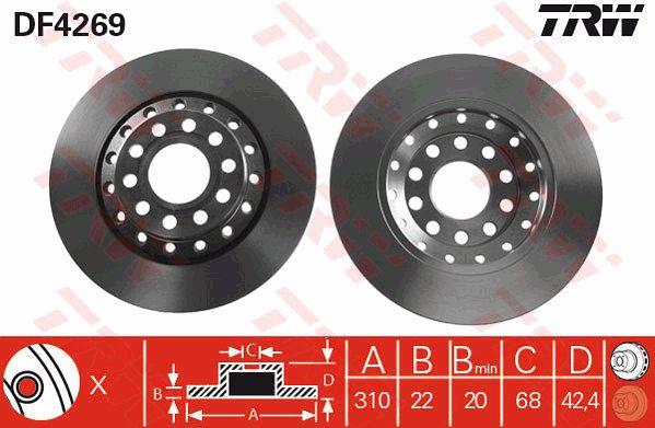 Buy TRW DF4269 at a low price in United Arab Emirates!