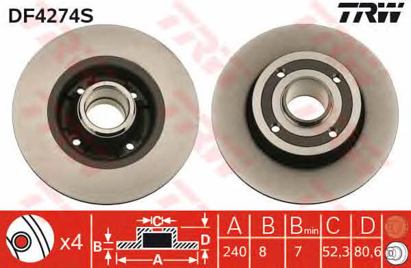 Buy TRW DF4274S at a low price in United Arab Emirates!
