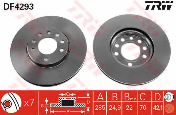 Buy TRW DF4293 – good price at EXIST.AE!