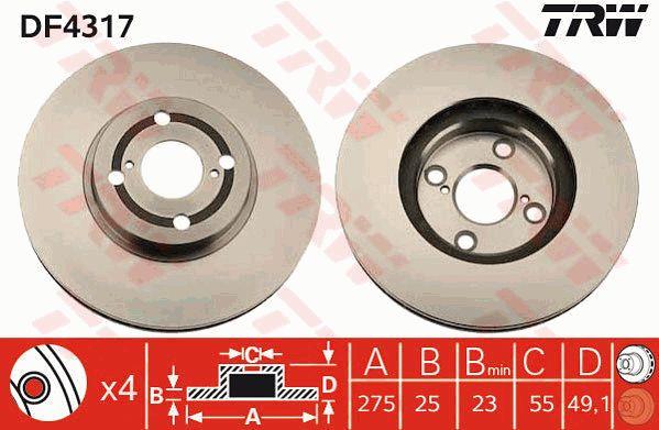 Buy TRW DF4317 at a low price in United Arab Emirates!