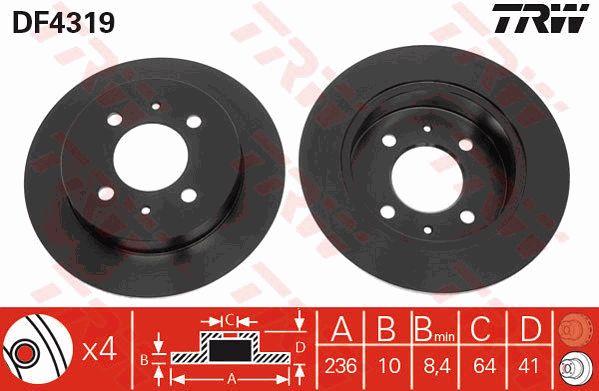 Buy TRW DF4319 at a low price in United Arab Emirates!