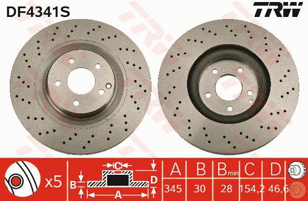 Buy TRW DF4341S at a low price in United Arab Emirates!