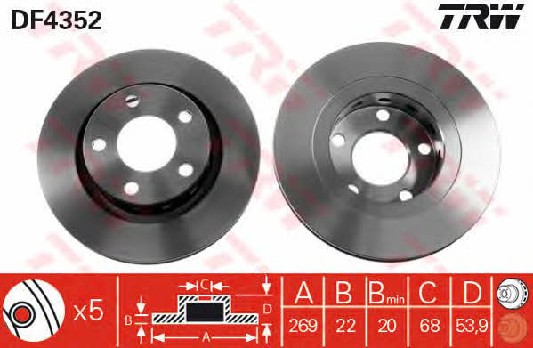 Buy TRW DF4352 at a low price in United Arab Emirates!