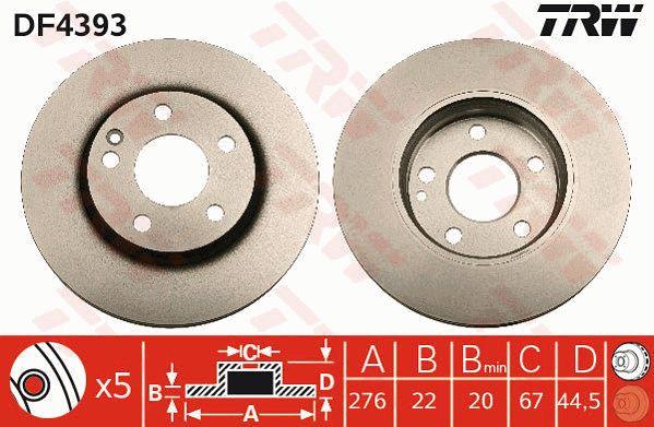 Buy TRW DF4393 at a low price in United Arab Emirates!