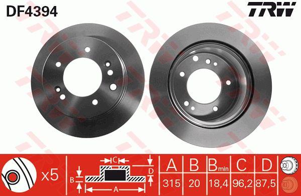 Buy TRW DF4394 at a low price in United Arab Emirates!