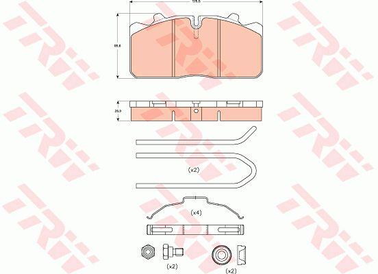 Buy TRW GDB5069 – good price at EXIST.AE!