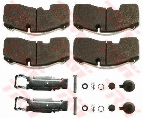 Brake pad kit MAN: GDB5092 TRW Brake pad set