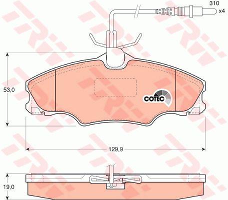 Buy TRW GDB1193 – good price at EXIST.AE!