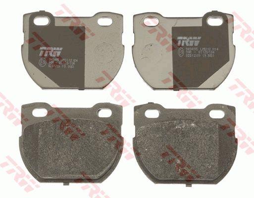 TRW GDB1209 TRW COTEC disc brake pads, set GDB1209
