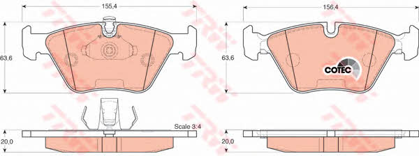 Buy TRW GDB1264 at a low price in United Arab Emirates!