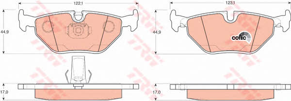 Buy TRW GDB1265 at a low price in United Arab Emirates!