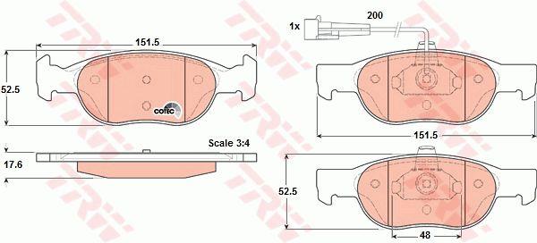 Buy TRW GDB1291 at a low price in United Arab Emirates!