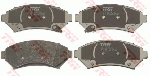TRW GDB1308 TRW COTEC disc brake pads, set GDB1308