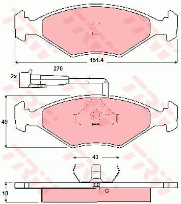 Buy TRW GDB1347 at a low price in United Arab Emirates!