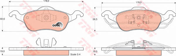 Buy TRW GDB1358 at a low price in United Arab Emirates!