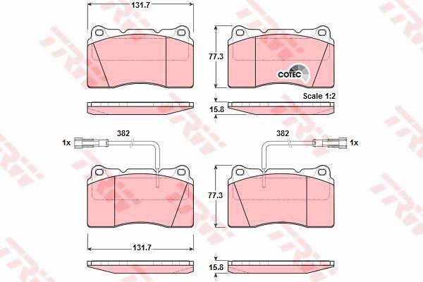 Buy TRW GDB1363 at a low price in United Arab Emirates!