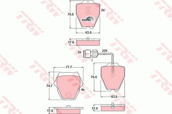 Buy TRW GDB1371 at a low price in United Arab Emirates!