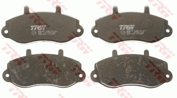 TRW COTEC brake pad set TRW GDB1380