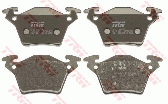 TRW GDB1408 TRW COTEC disc brake pads, set GDB1408