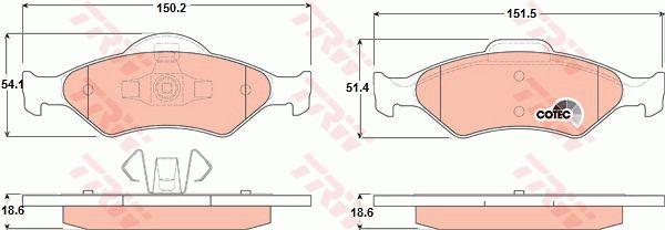 Buy TRW GDB1418 at a low price in United Arab Emirates!