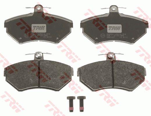 TRW COTEC brake pad set TRW GDB1437