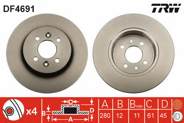 Buy TRW DF4691 at a low price in United Arab Emirates!