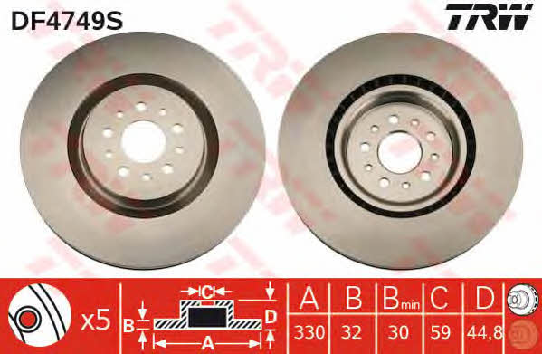 Buy TRW DF4749S at a low price in United Arab Emirates!