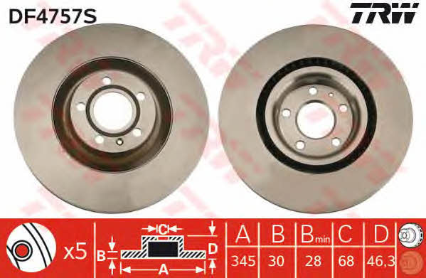 Buy TRW DF4757S at a low price in United Arab Emirates!