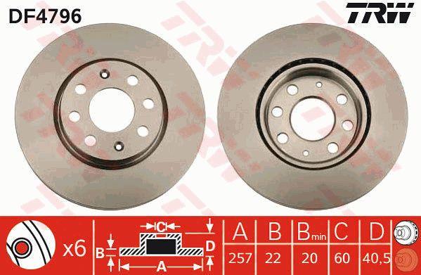 Buy TRW DF4796 at a low price in United Arab Emirates!