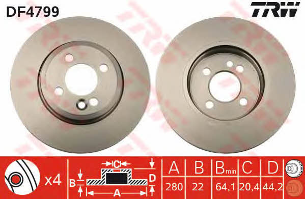 Buy TRW DF4799 at a low price in United Arab Emirates!