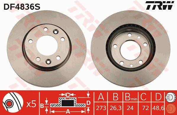 Buy TRW DF4836S at a low price in United Arab Emirates!