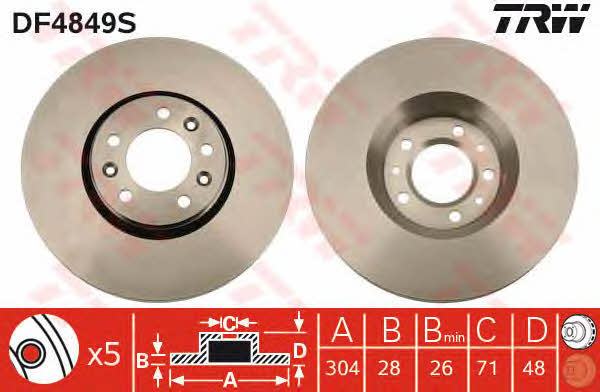 Buy TRW DF4849S at a low price in United Arab Emirates!