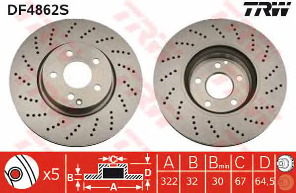 Buy TRW DF4862S at a low price in United Arab Emirates!
