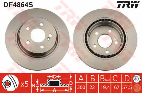 Buy TRW DF4864S at a low price in United Arab Emirates!