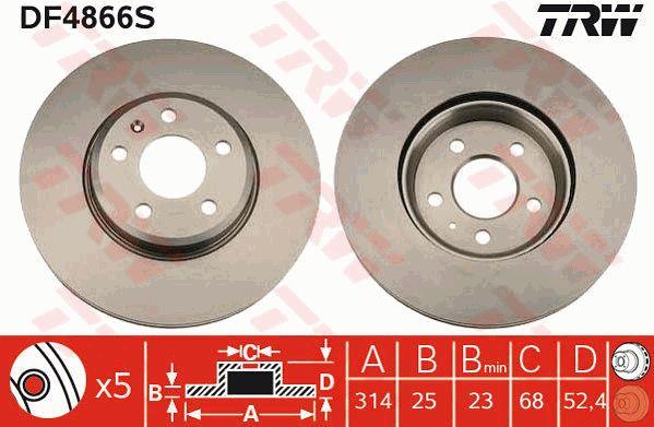 Buy TRW DF4866S at a low price in United Arab Emirates!