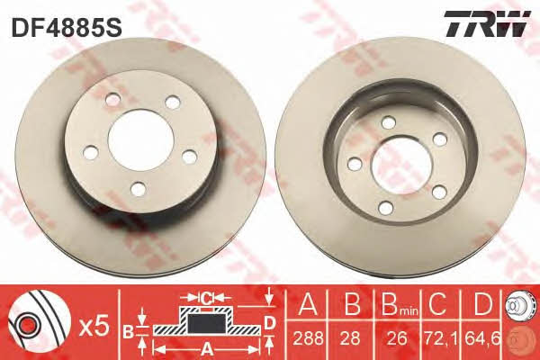 Buy TRW DF4885S at a low price in United Arab Emirates!