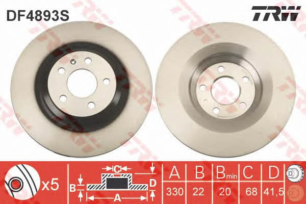 Buy TRW DF4893S at a low price in United Arab Emirates!