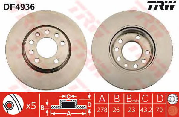 Buy TRW DF4936 at a low price in United Arab Emirates!