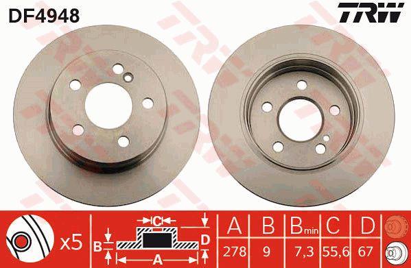 Buy TRW DF4948 – good price at EXIST.AE!