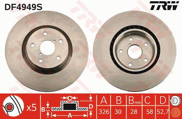 Buy TRW DF4949S at a low price in United Arab Emirates!