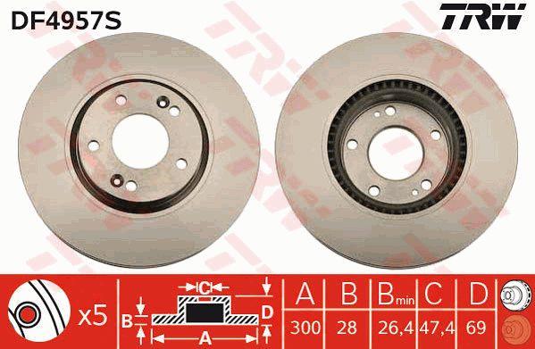 Buy TRW DF4957S at a low price in United Arab Emirates!
