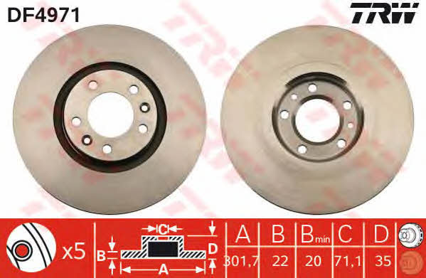 Buy TRW DF4971 at a low price in United Arab Emirates!