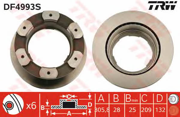 Buy TRW DF4993S at a low price in United Arab Emirates!