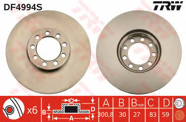 Buy TRW DF4994S at a low price in United Arab Emirates!