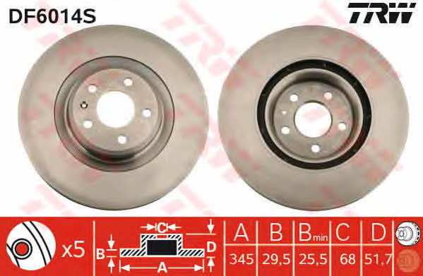 Buy TRW DF6014S – good price at EXIST.AE!