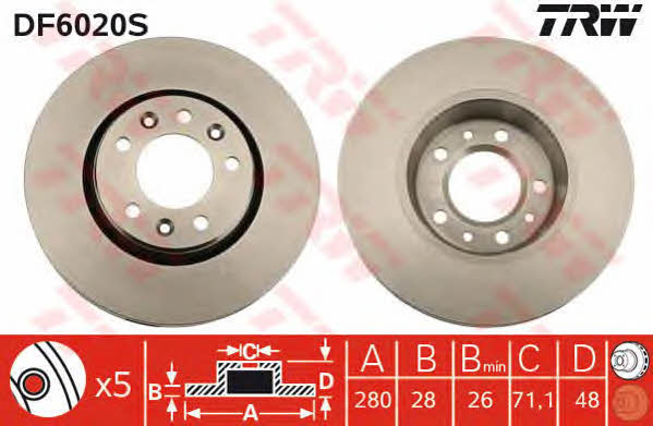 Buy TRW DF6020S – good price at EXIST.AE!