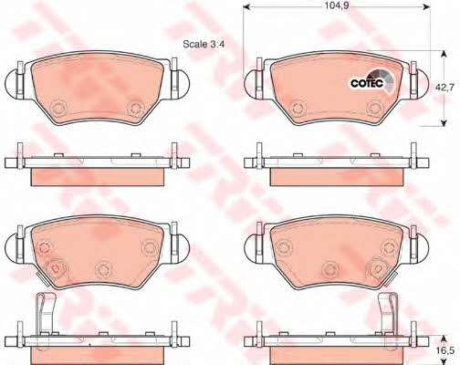 Buy TRW GDB1471 – good price at EXIST.AE!