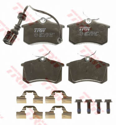 TRW COTEC disc brake pads, set TRW GDB1475