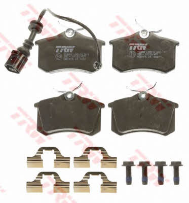 TRW COTEC brake pad set TRW GDB1475
