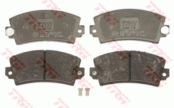 TRW COTEC brake pad set TRW GDB148